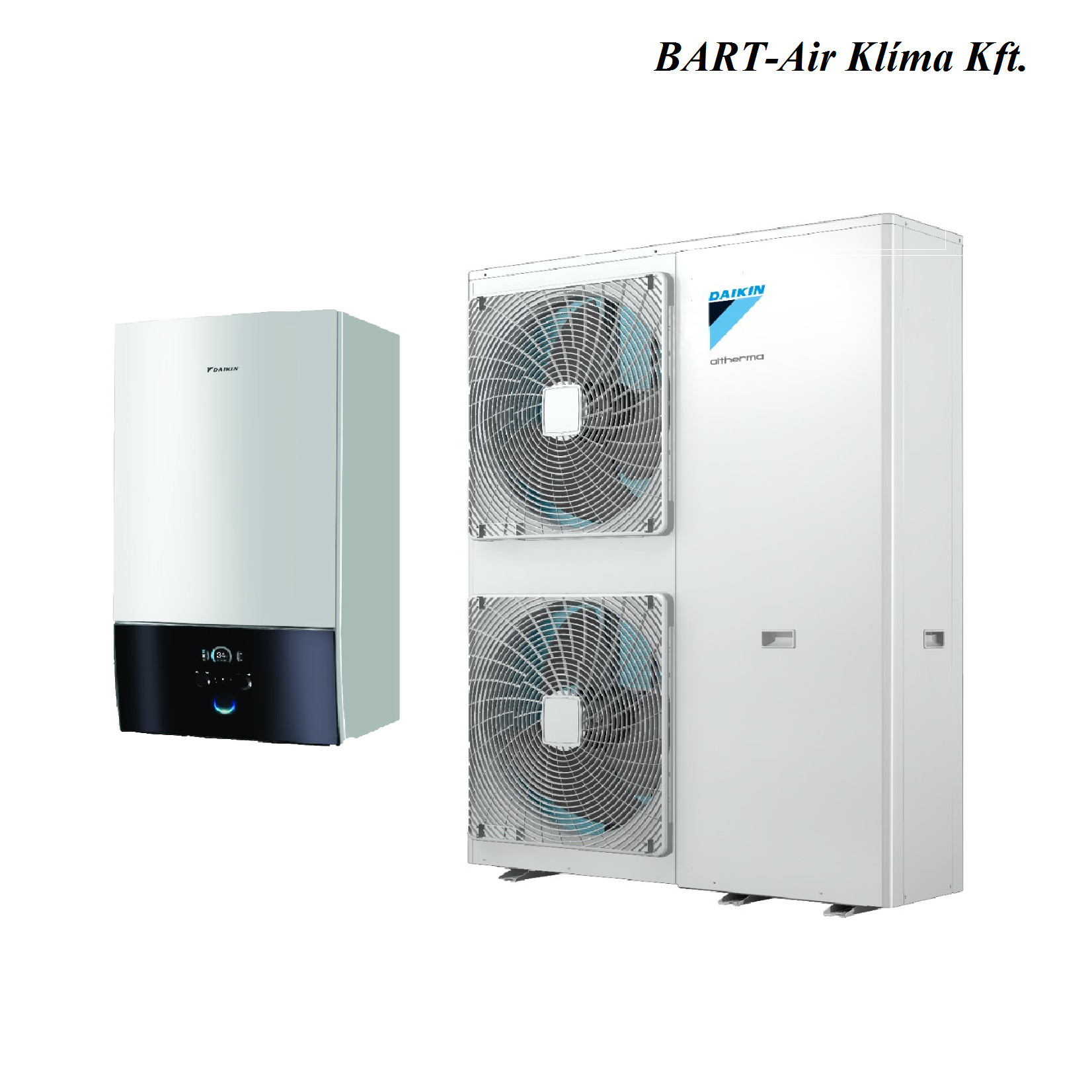 Daikin Altherma EPGA16DV7/EABH16D6V7 hidro-split hőszivattyú