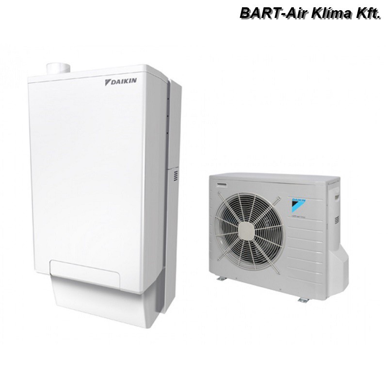 Daikin Altherma EVLQ08CV3/EHYHBX08AV3/EHYKOMB33AA3 hibrid hőszivattyú