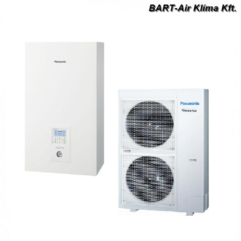 Panasonic Aquarea T-CAP WH-UX12HE8/WH-SXC12H9E8 hőszivattyú