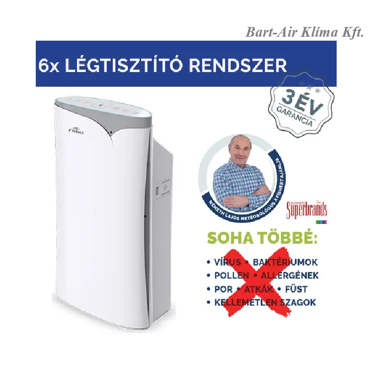 Fisher FKJ225F-A200 UV-PROTECT légtisztító