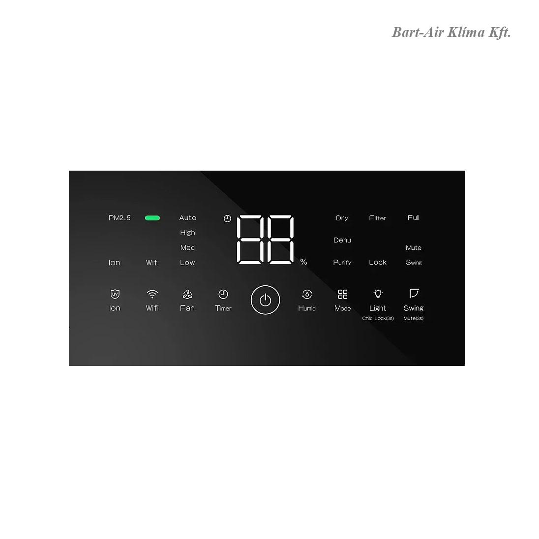 Gree Verty GDN30BH-K5EBA1B párátlanító és légtisztító